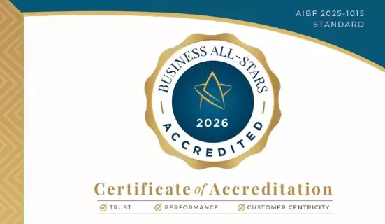 G.M.E. Security Secures Prestigious Business All-Star Accreditation for 2026